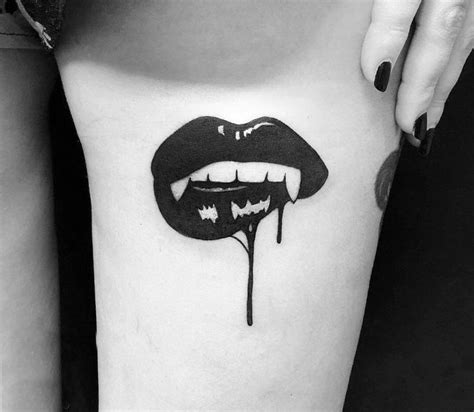 Photo Vampire Lips Tattoo By Roy Tsour Photo 26030 Vampire Tattoo