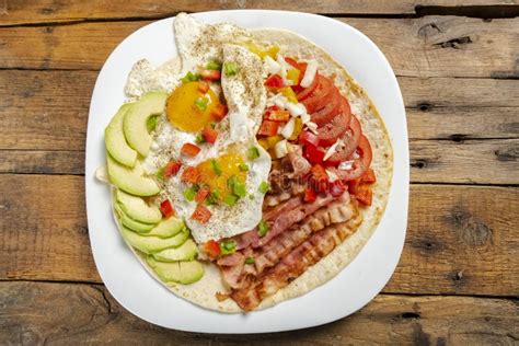 Huevos Rancheros - Eggs in the Ranch Stock Image - Image of food ...