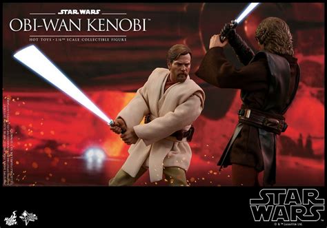 Hot Toys Star Wars Revenge Of The Sith 1 6 Obi Wan Kenobi Figures