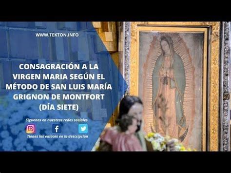 Consagración a la Virgen María según el método de San Luis María