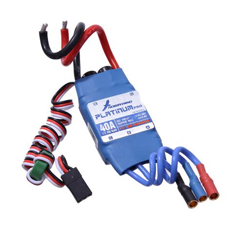 Hobbywing Platinum 40a Pro Brushless Esc For 450 Rc Helicopter Sale