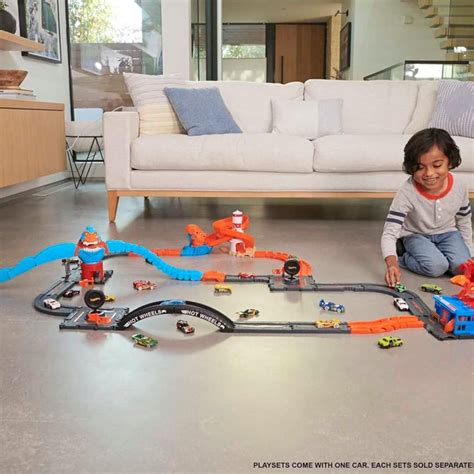 Pista Hot Wheels City Ataque Do Polvo Mattel Dóris Kids Brinquedos Enxoval de Bebê Roupas