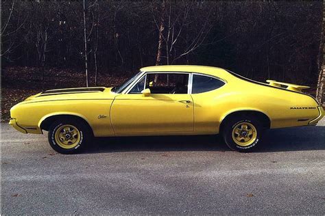 1970 OLDSMOBILE RALLYE 350 CUTLASS F 85 POST COUPE Side Profile 162236