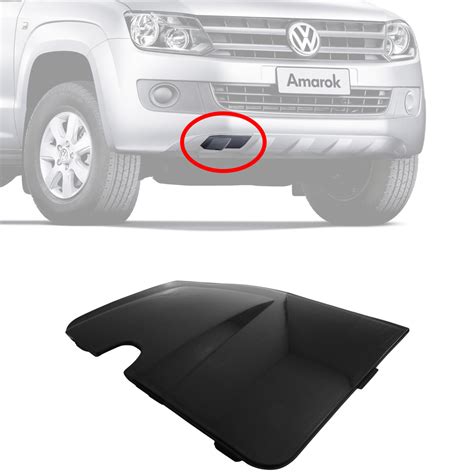 Tampa Reboque Para Choque Amarok A Preto Mystic Ferkautoparts