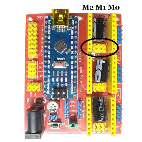 Cnc Shield V3 схема подключения шагового двигателя