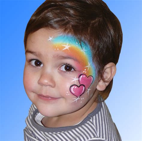 Heart Face Painting Ideas