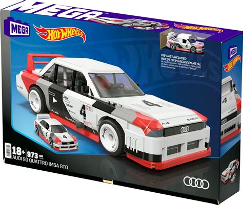 Klocki Konstrukcyjne Mattel Mega Hot Wheels Audi Quattro IMSA GTO Cena