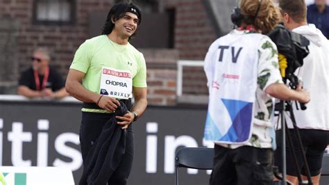 Neeraj Chopra Wins Silver Medal In Diamond League Breaks His Own