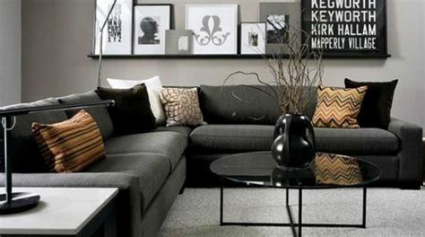 canapé gris dans salon tendance decorazine Living room colors