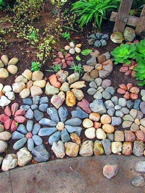 FREE Rock Flower Garden Projects