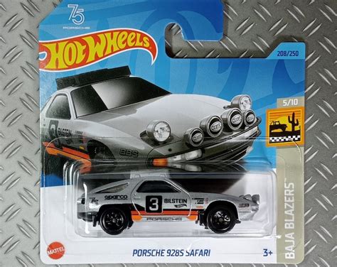 Hot Wheels Porsche 9285 Safari Rare Collectible Miniature Model 1 64 Scale Car Gift Idea With