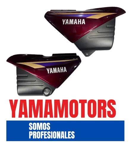 Tapas Laterales Yamaha Crux Yd Rojo Original Yamaha Mercadolibre