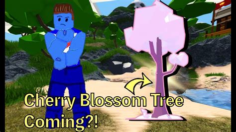 Roblox Islands News Cherry Blossom Tree Coming New Leaks For