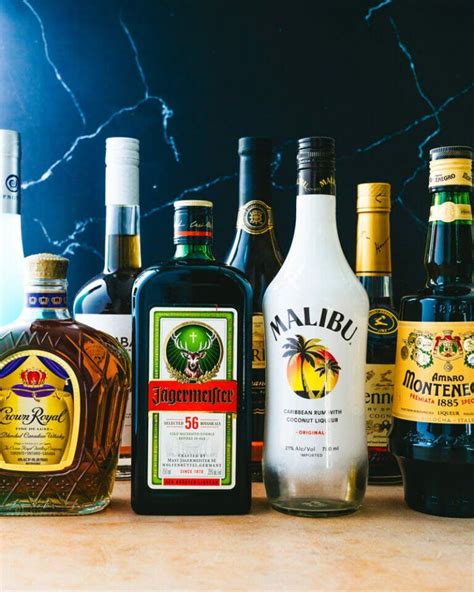 Types Of Alcohol Liquor Names Artofit