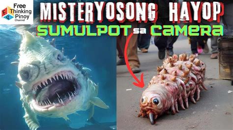 Isda Na Kalahating Tao 10 Misteryosong Hayop Na Nakunan Sa Video YouTube