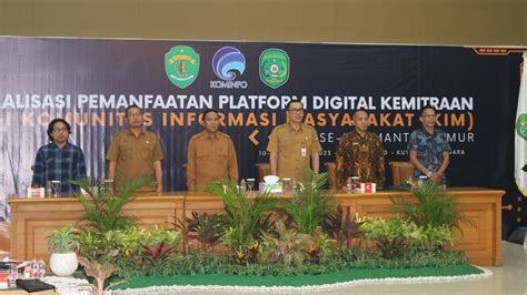 Diskominfo Gelar Workshop Transformasi Digital Di Kukar Kaltimnow