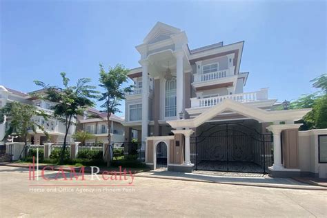 5 Bedroom Queen Villa For Rent In Borey Peng Huoth Boeng Snor