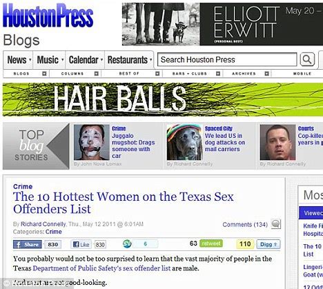 Houston Press Sorry After Its Gallery Of Top 10 Hottest Female Sex