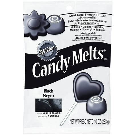 Wilton Candy Melts Black 12 Oz