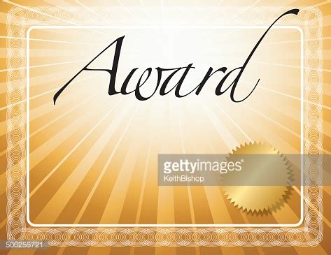 Award Certificate Background Stock Vector | Royalty-Free | FreeImages