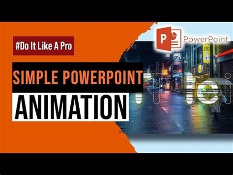 Simple PowerPoint Animation | Make Simple PowerPoint Text Animation ...