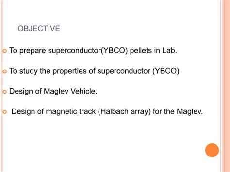 Maglev Train PPT