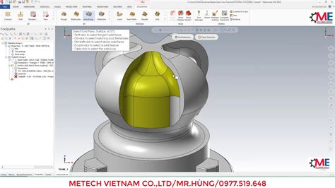 Programing Milling Multiaxis Mastercam Mastercam 5 Axistutorial 2