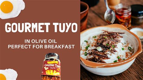 Gourmet Tuyo In Olive Oil Perfect For Breakfast Youtube