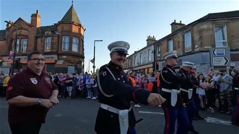 Larkhall Purple Heroes Full Parade 2022 Youtube