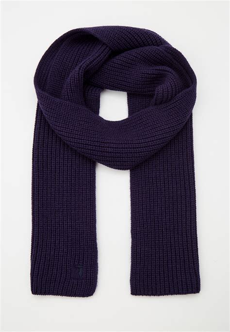 Шарф Trussardi, цвет: синий, RTLABY876701 — купить в интернет-магазине ...