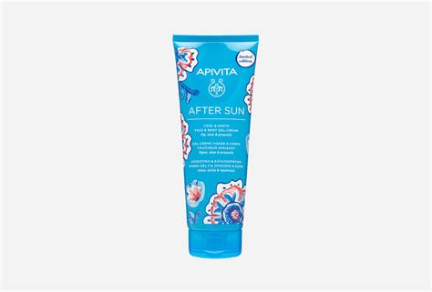 APIVITA гель-крем после солнца для лица и тела after sun 200 мл ...