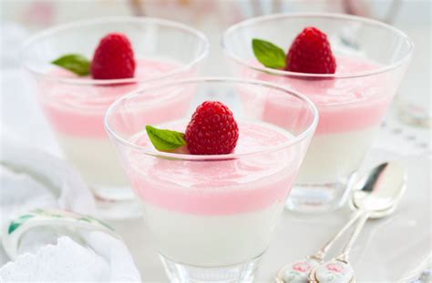 Rosewater and raspberry yogurt layers | Dessert Recipes | GoodtoKnow