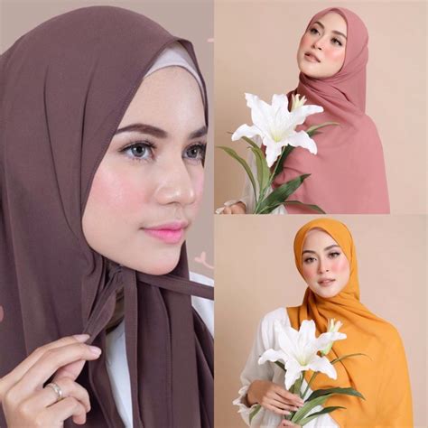 Jual PASHMINA TALI DIAMOND ITALIANO Jahit Tepi PASMINA INSTANT HIJAB