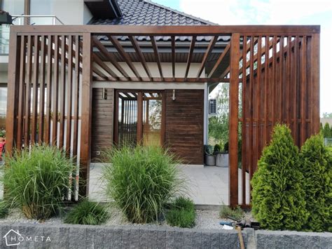 Drewniane Zadaszenie Tarasu Pergola Taras Balkon Inspiracje