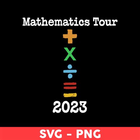 Ed Sheeran 2023 Svg Ed Sheeran World Tour Svg Mathematics Inspire