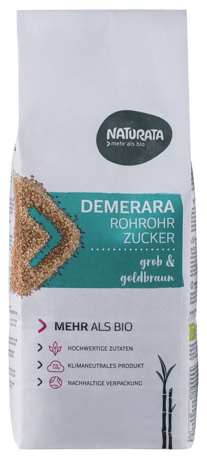 Naturata Demerara Roh Rohrzucker G Bio