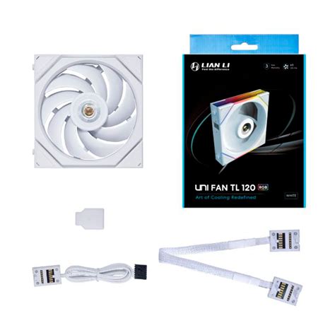 Ventilador Lian Li UNIFAN TL 120mm White - Clones y Periféricos