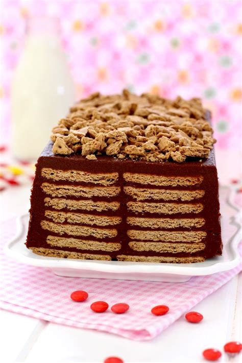 Cómo hacer TARTA de GALLETAS y CHOCOLATE SIN HORNO