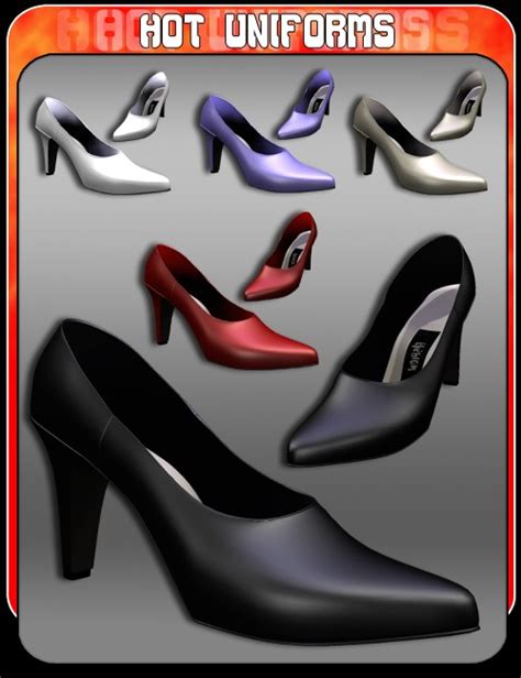 Hot Uniforms Secretary D Models For Daz Studio And Poser