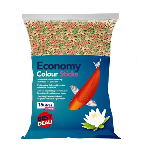 SuperFish Pond Color Sticks - Vijversticks gekleurde mix 15l - 1,2kg ...