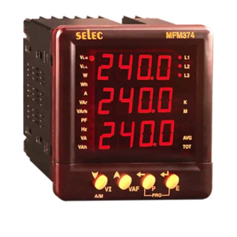 Digital Energy Meter, For Industrial, Model Name/Number: Abc at Rs 1550 ...