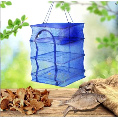 Сетка для сушки рыбы, грибов, овощей и фруктов трехъярусная 35*35**75 ...