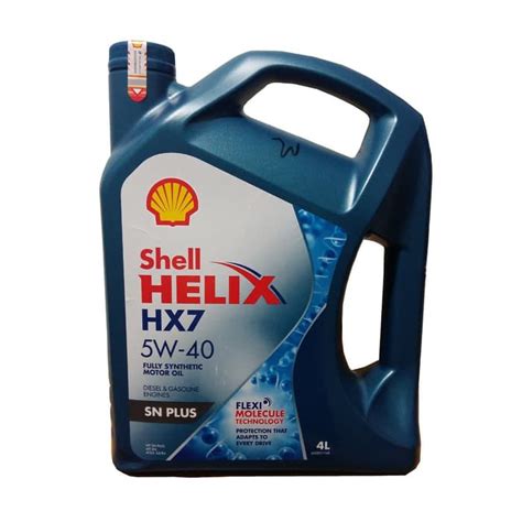 Jual Shell Helix HX7 5W 40 API SN PLUS Pelumas Oli Mesin Mobil Bensin