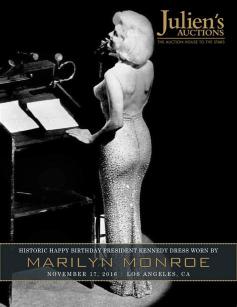 Julien S Auctions Marilyn Monroe Auction Is Now Online