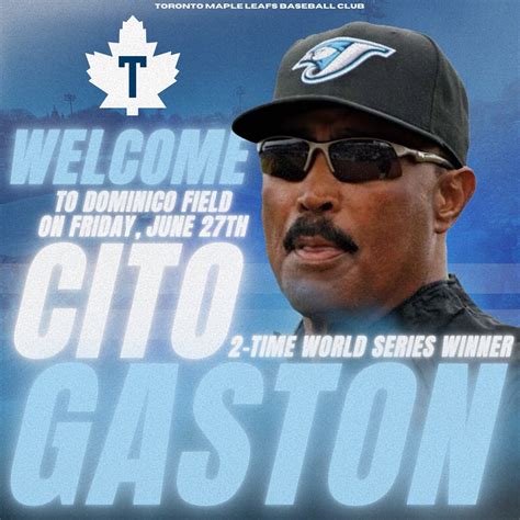 Ex-Toronto Blue Jays news: Cito Gaston, Earl Sanders, Whit Merrifield ...