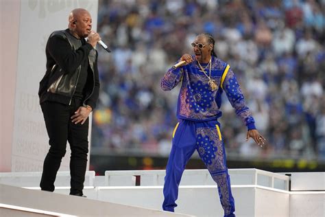 Dr. Dre, Snoop Dogg and friends bring ‘90s nostalgia to the Super Bowl ...