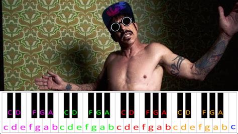 Dark Necessities By Red Hot Chili Peppers Piano Letter Notes