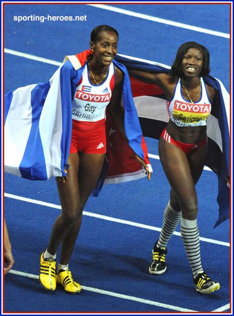 Mabel Gay World Championships Triple Jump Silver Result Cuba