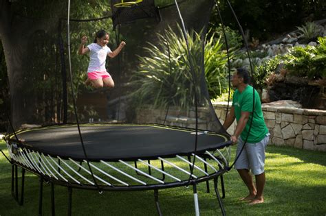 13ft x 8ft Springfree Trampoline & Safety Net Enclosure