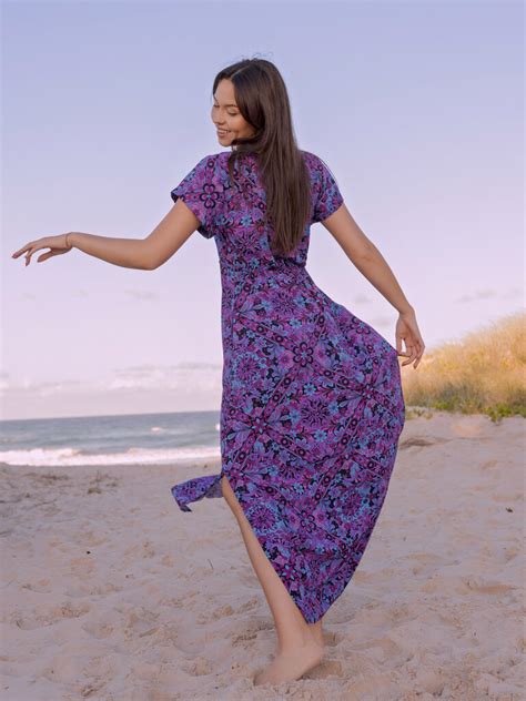 DRESS HS P RHIANNON MAXI MIDNIGHT ECLIPSE Naked Gypsy